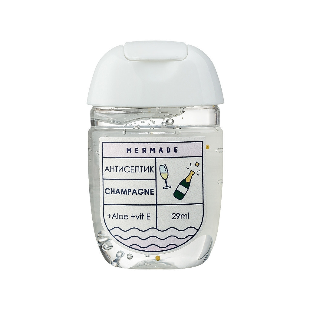 Антисептик для рук Mermade Champagne 29 мл (4820241300068) - зображення 1
