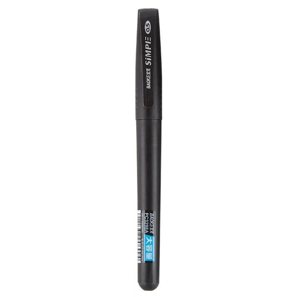 Ручка гелева Baoke Simple 0.5 мм, чорна (PEN-BAO-PC3298A-B) - зображення 1