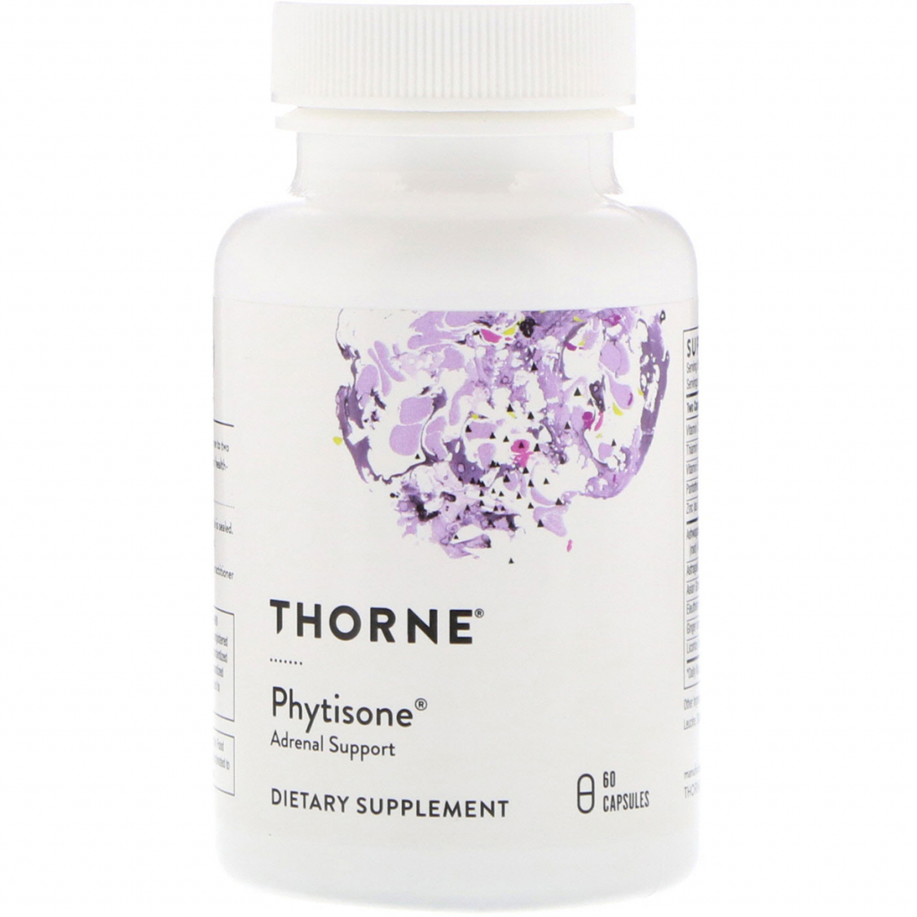 Вітамінно-мінеральний комплекс Thorne Research Підтримка Наднирників, Phytisone, 60 капсул (THR-80402) - зображення 1