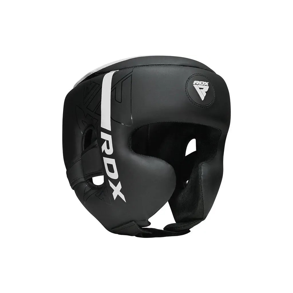 Боксерський шолом RDX F6 KARA Matte White XL (HGR-F6MW-XL) - зображення 2