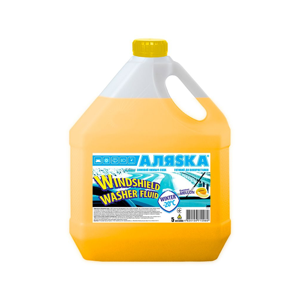 Омивач автомобільний Аляsка -20С Фруктовий 5л (5363) - зображення 1