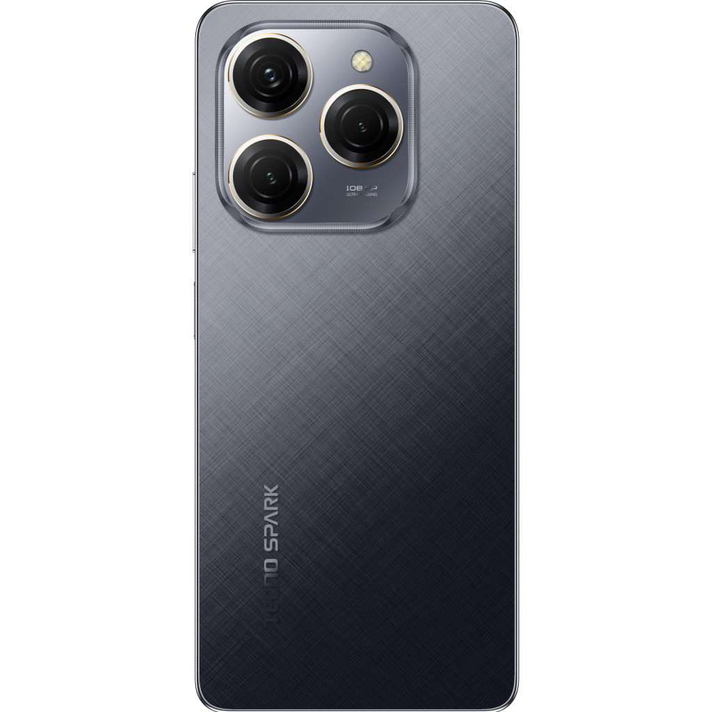 Мобільний телефон Tecno KJ6 (Spark 20 Pro 8/256Gb) Moonlit Black (4894947014178) - зображення 3