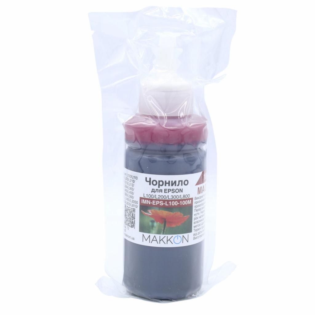 Чорнило Makkon для Epson L100/L200/L300/L800 100 мл magenta (IMN-EPS-L100-100M) - зображення 1