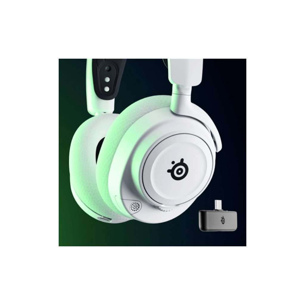 Навушники SteelSeries Arctis Nova 7X Wireless White (61567) - зображення 6
