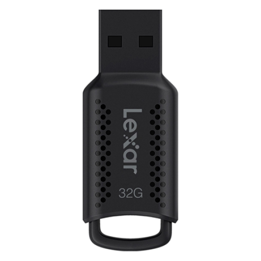 USB флеш накопичувач Lexar 32GB JumpDrive V400 Black USB 3.0 (LJDV400032G-BNBNG) - изображение 2