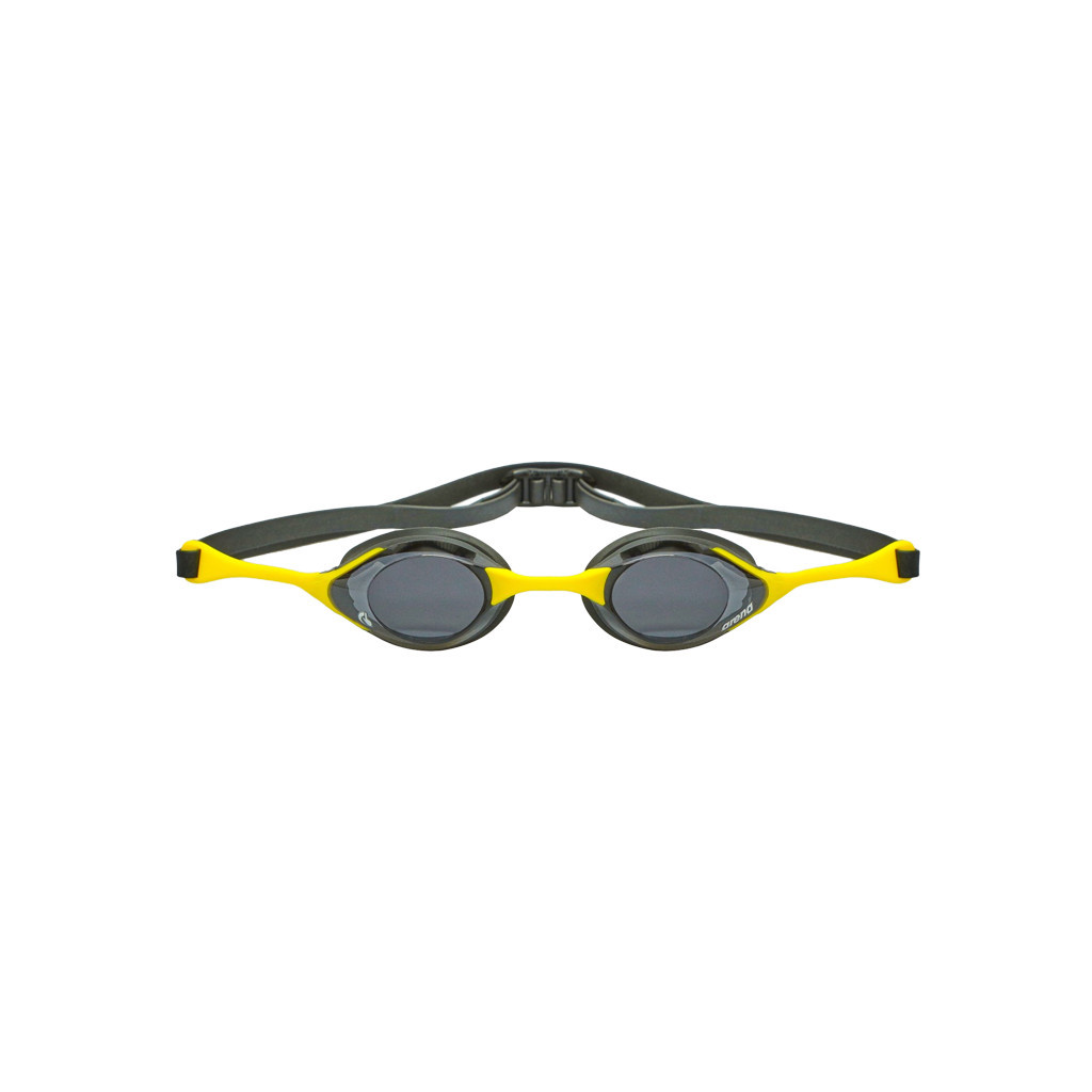 Окуляри для плавання Arena Cobra Swipe 004195-200 чорний, жовтий Уні OSFM (3468336572627) - зображення 2