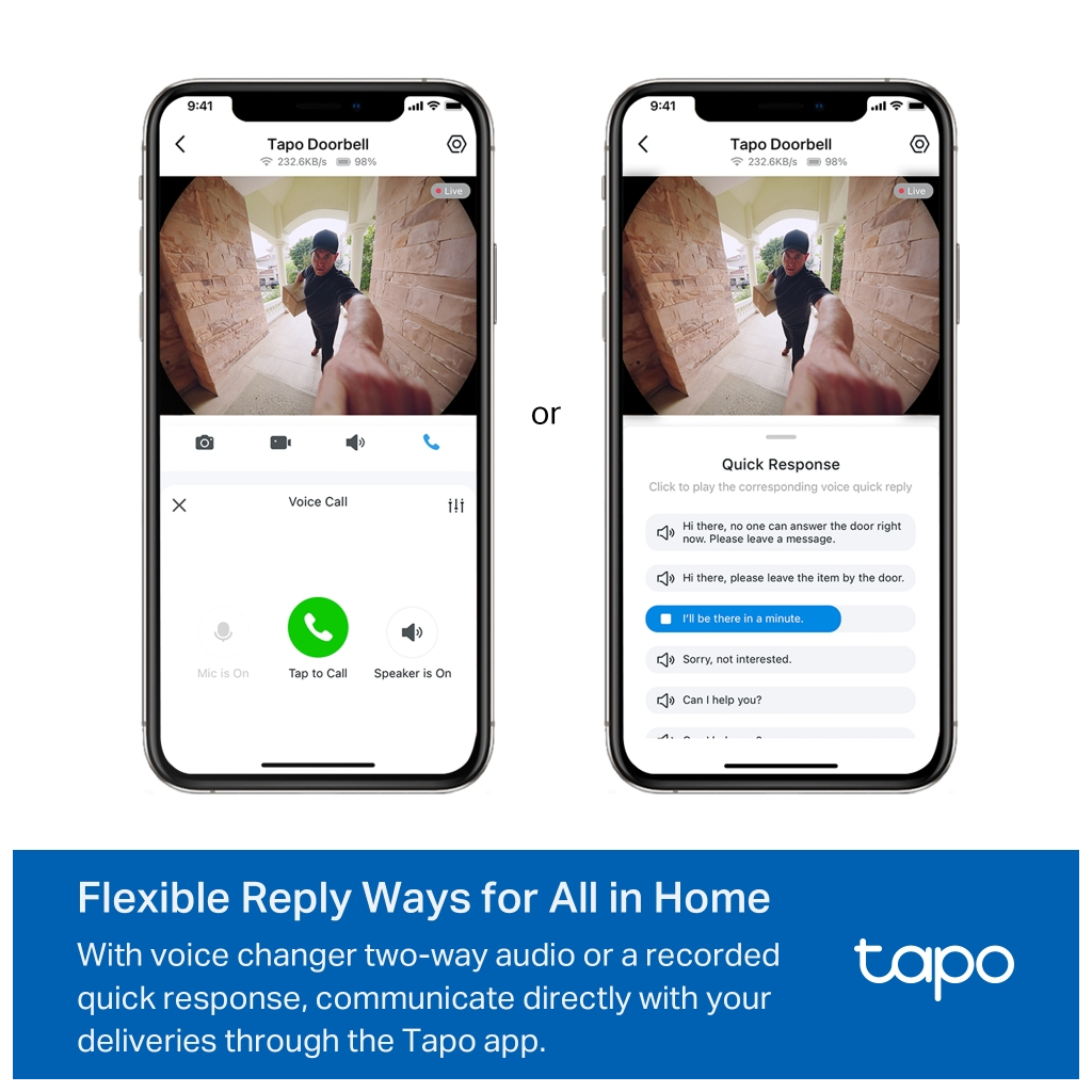 Дверний дзвінок TP-Link Tapo D235 (TAPO-D235) - picture 8