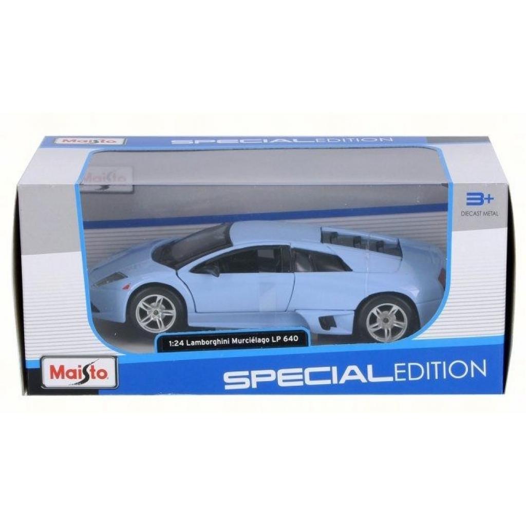 Машина Maisto Lamborghini Murcielago LP640 (1:24) блакитний (31292 lt. blue) - зображення 4