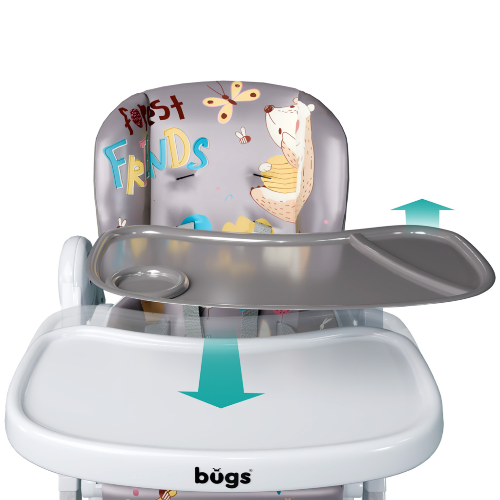 Стілець для годування Bugs Mango - Forest Friends (4823056510882) - зображення 7