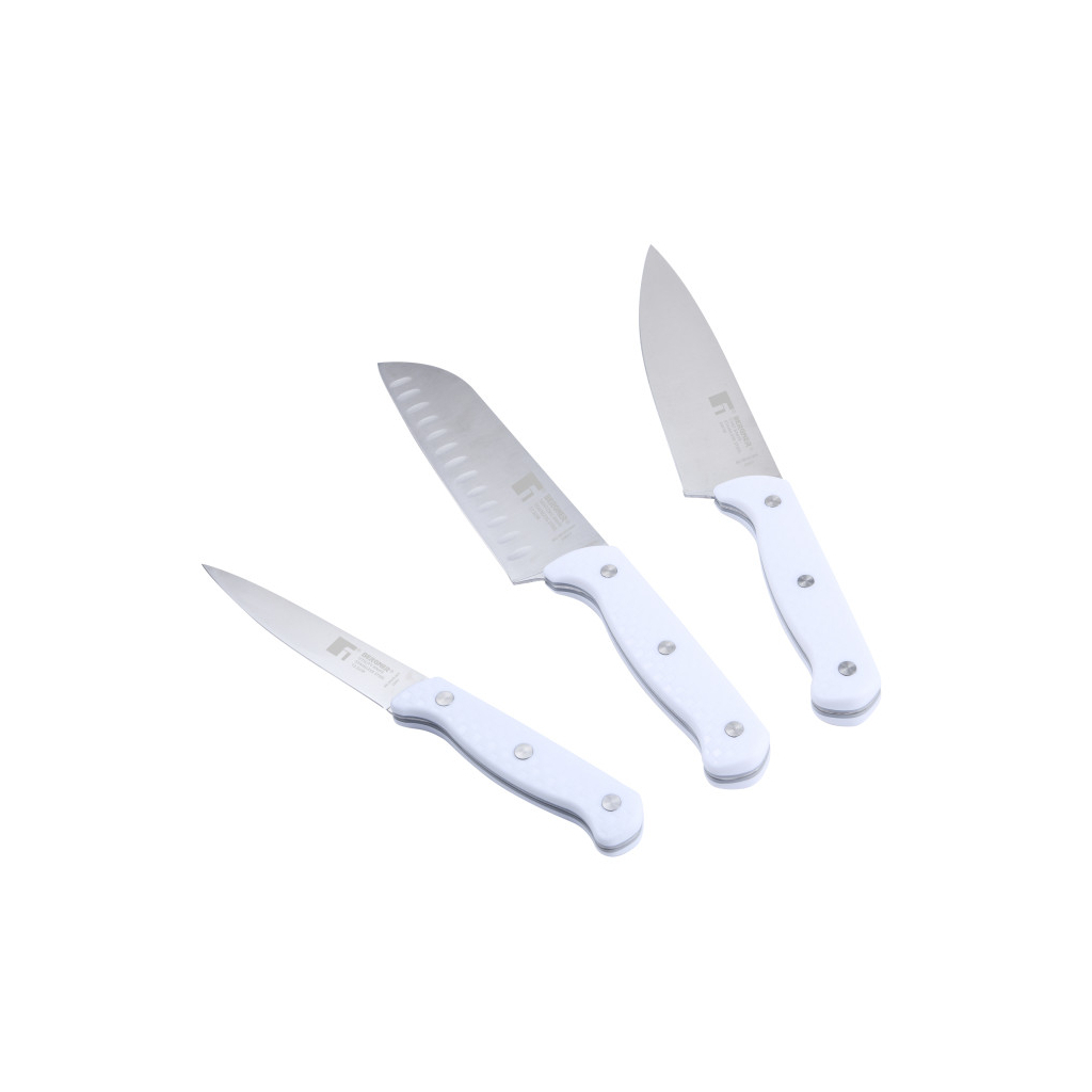 Набір ножів Bergner Naturally, 4 предмети, білий (BG-39245-WH) - зображення 5