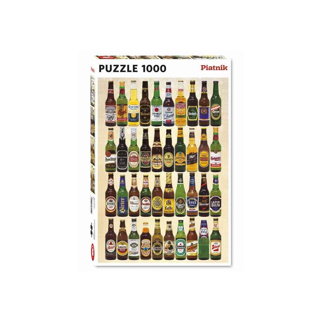 Пазл Piatnik Пивні пляшки, 1000 елементів (PT-562549) - зображення 1