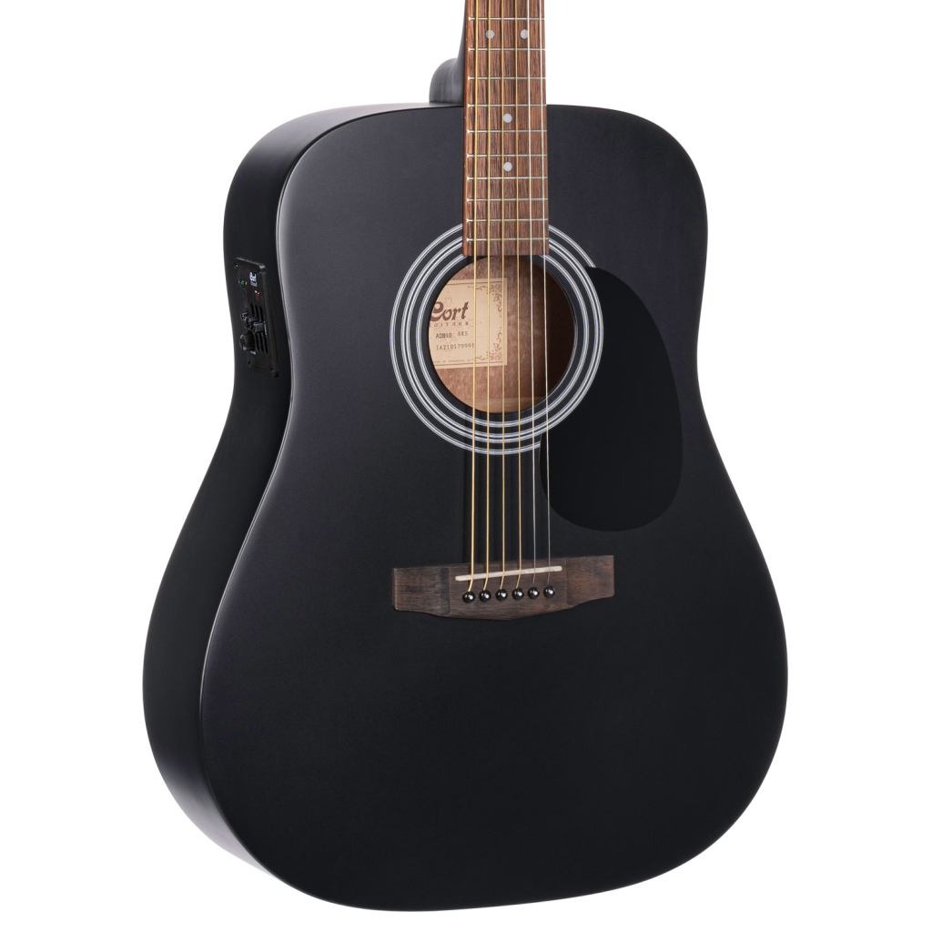 Гітара електроакустична Cort AD810E Black Satin (AD810E BKS) - зображення 2