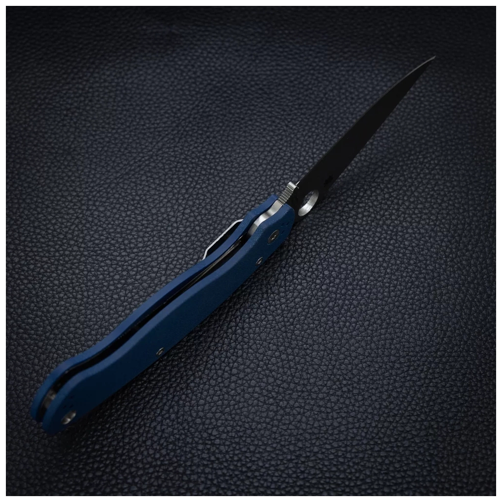 Ніж Spyderco Military 2 CPM SPY27 G-10 Cobalt Blue (C36GPCBL2) - зображення 8
