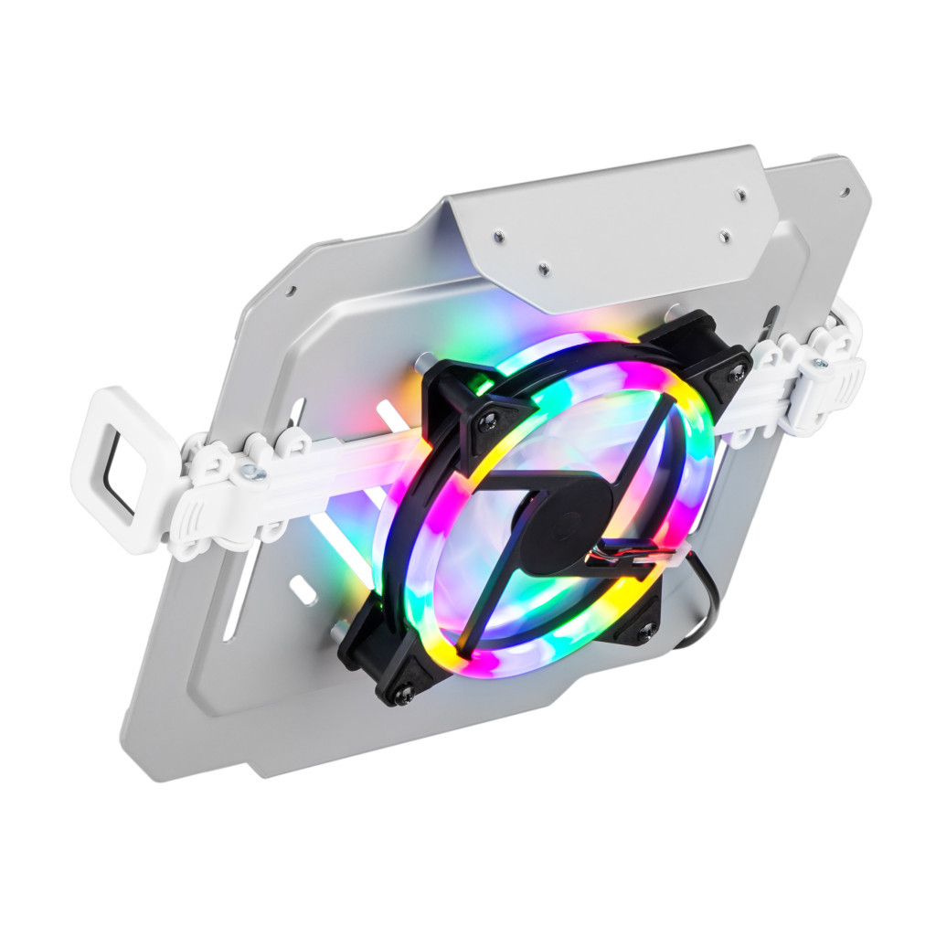 Підставка до ноутбука OfficePro для кронштейнів VESA 75x75, 100x100 + RGB (LH474W) - зображення 3