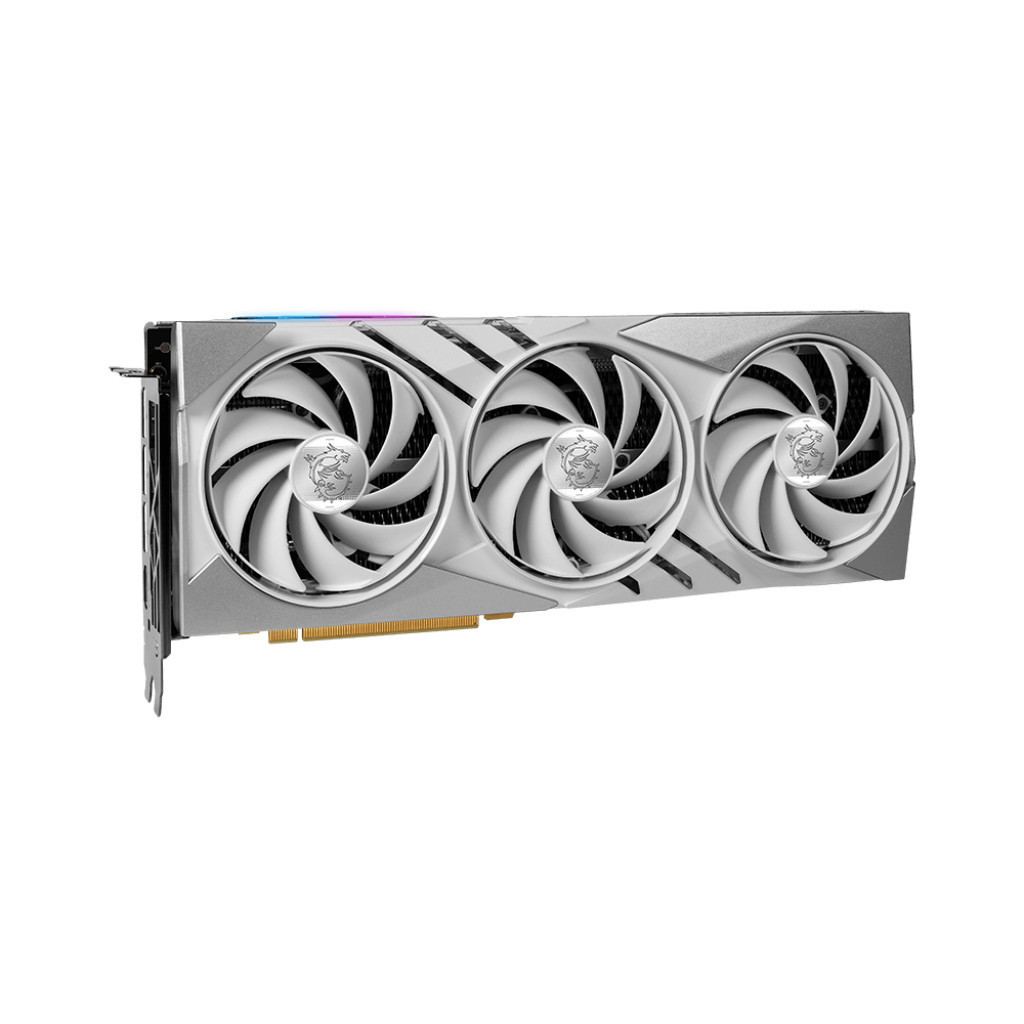 Відеокарта MSI GeForce RTX4070 SUPER 12Gb GAMING X SLIM WHITE (RTX 4070 SUPER 12G GAMING X SLIM WHITE) - зображення 3