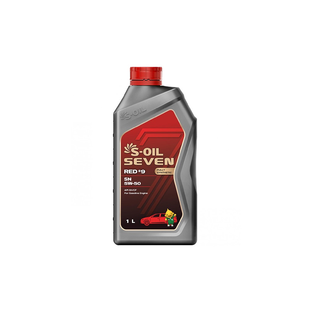 Моторна олива S-OIL SEVEN RED 9 SN 5W-50, 1л (SNR5501) - изображение 1