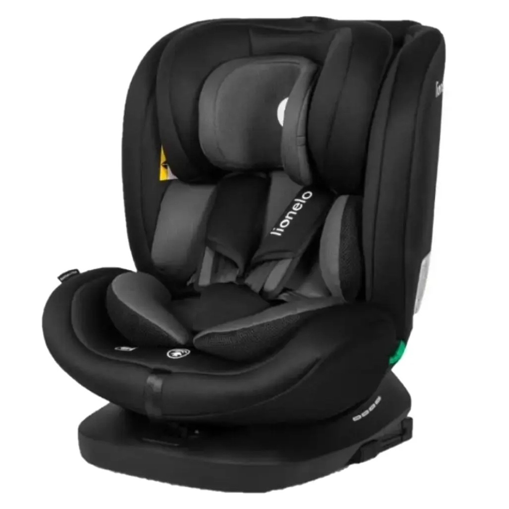 Автокрісло Lionelo Bastiaan i-Size Black Grey, чорне (LO-BASTIAAN I-SIZE BLACK GREY) - зображення 1