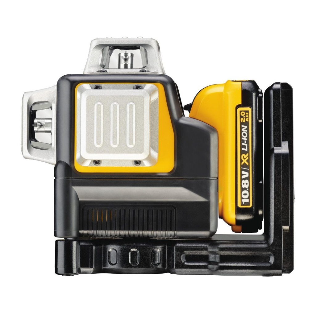 Лазерний нівелір DeWALT 10.8/12В XR Li-Ion, червоний промінь, 2Ah, кейс (DCE089D1R) - зображення 3