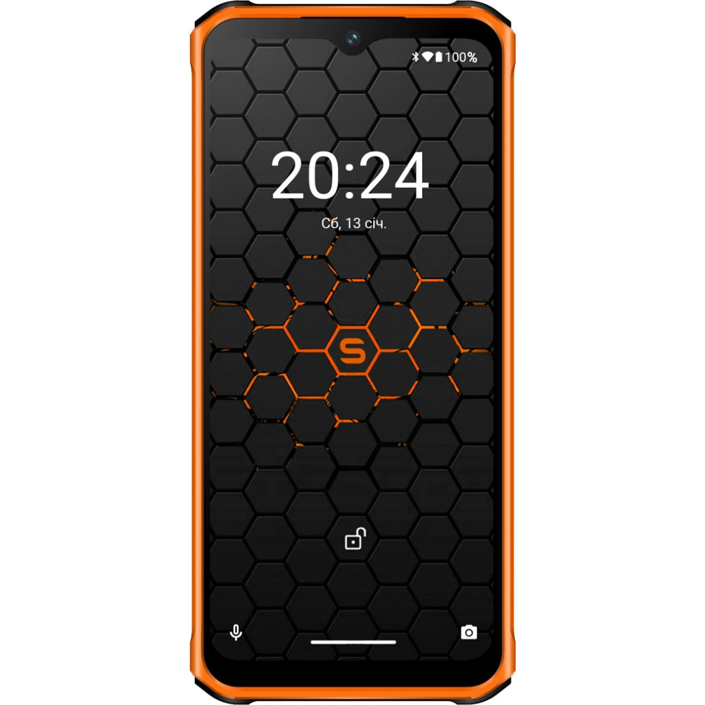Мобільний телефон Sigma X-treme PQ56 Black Orange (4827798338025) - зображення 2