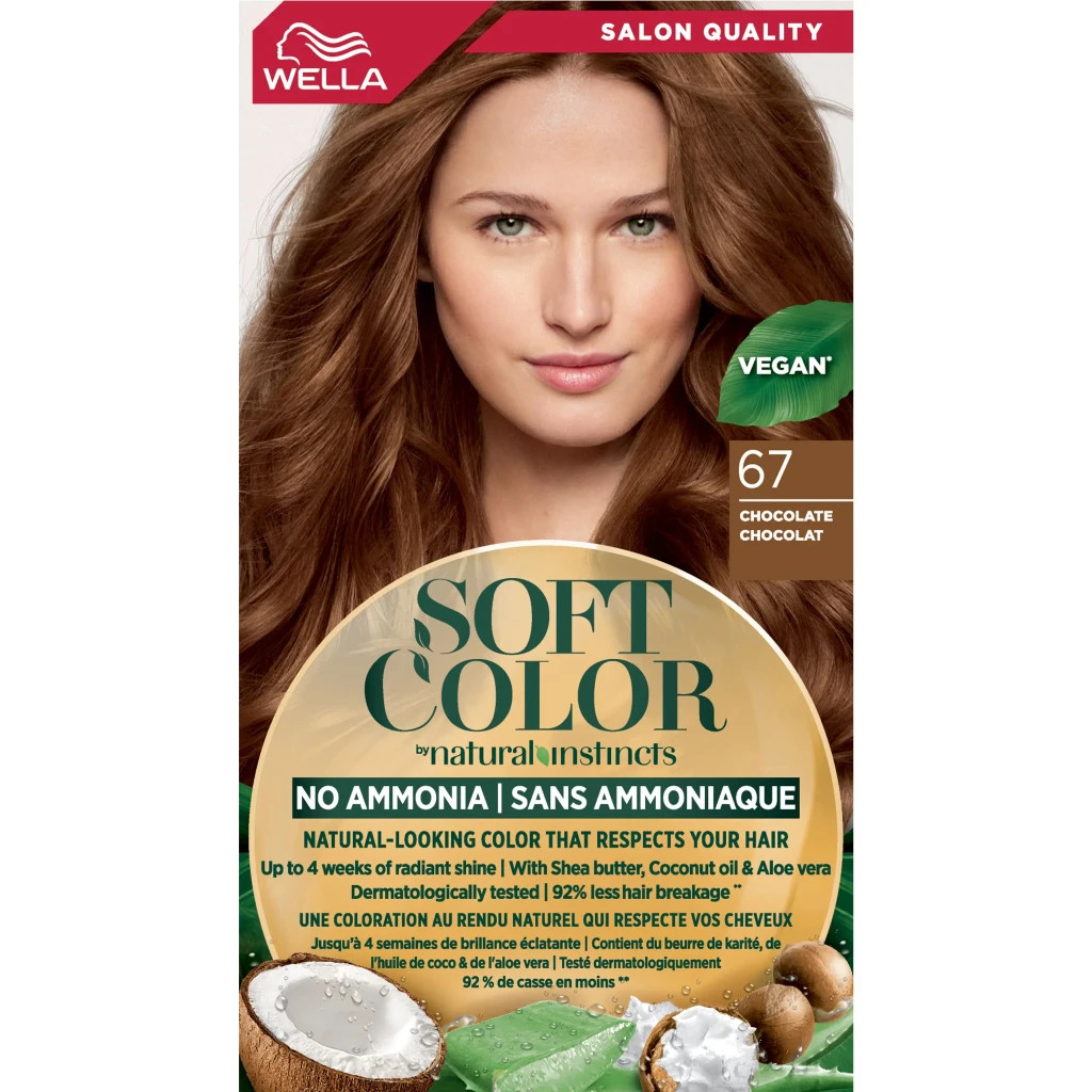 Фарба для волосся Wella Soft Color Безаміачна 67 - Шоколад (3614228865791) - изображение 2