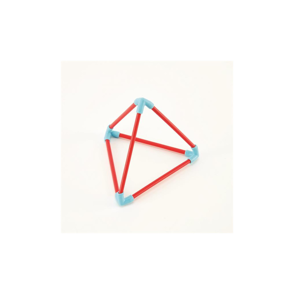 Конструктор Hape Flexistix Креативні фігури 133 деталі бамбуковий (E5565) - зображення 9