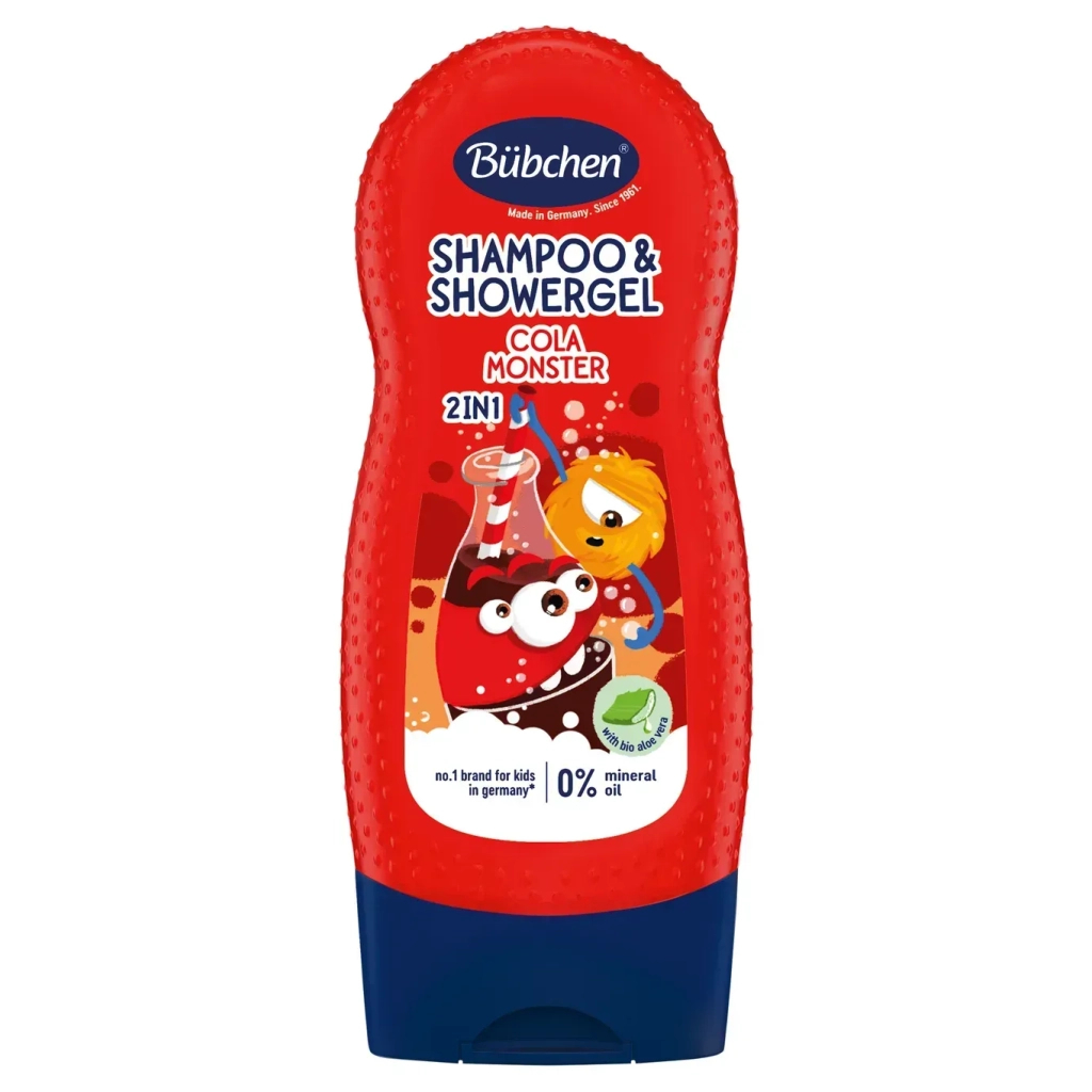 Дитячий шампунь Bubchen "Кола монстр" 230 мл (3104527) - изображение 1