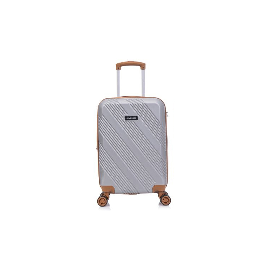 Валіза Semi Line 20" S T5849-1 Light Grey (DAS303352) - зображення 1