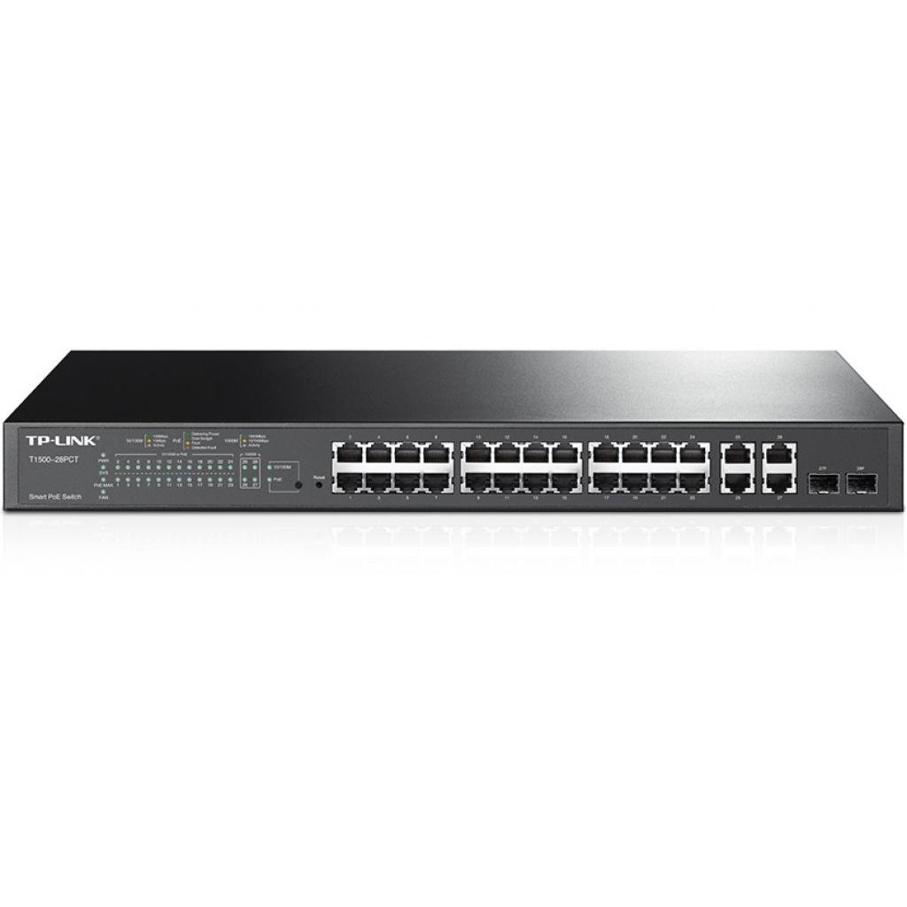 Комутатор мережевий TP-Link T1500-28PCT - зображення 1