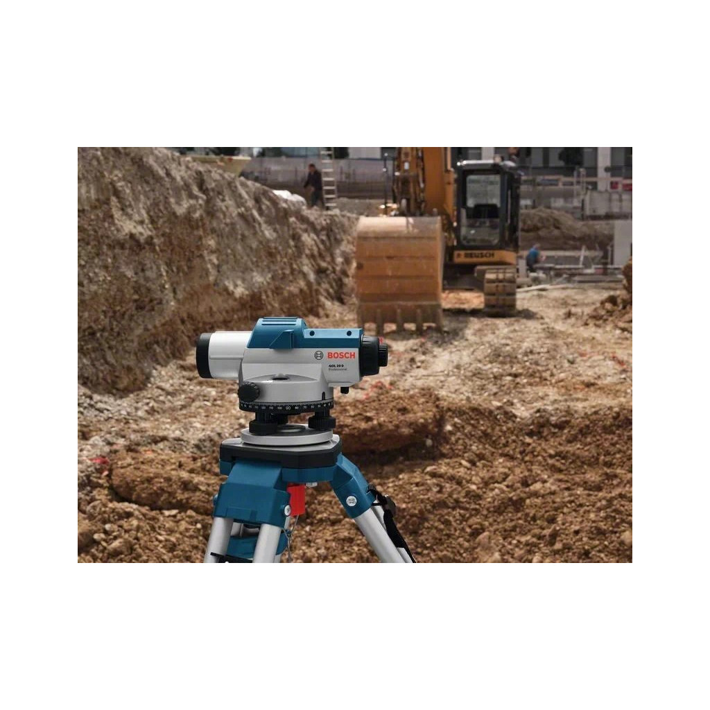 Оптичний нівелір Bosch GOL 20 D + BT 160 + GR 500 (0.601.068.402) - зображення 4