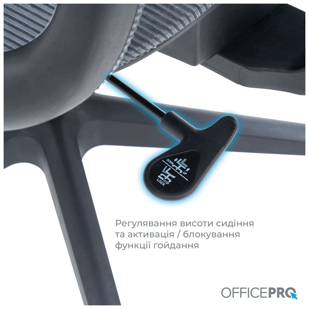 Офісне крісло OfficePro Balance OC620-B-DG-DG (OC620-B-DG-DG) - зображення 9