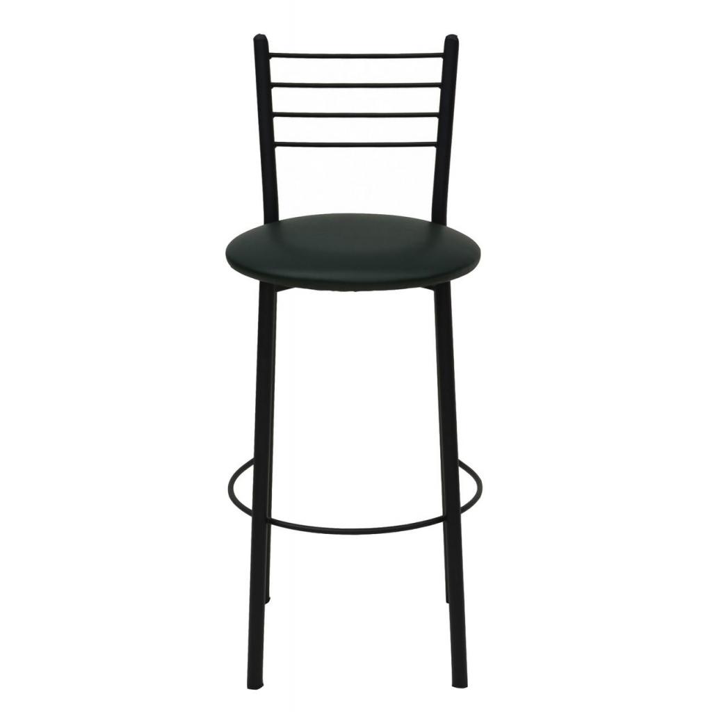 Барний стілець Примтекс плюс барный 1022 Hoker black S-6214 Dark Green (1022 HOKER black S-6214) - зображення 1