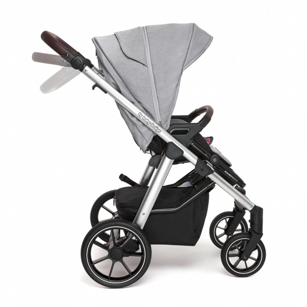 Коляска Baby Design 2 в 1 Bueno 107 GRAY (203565) - зображення 6