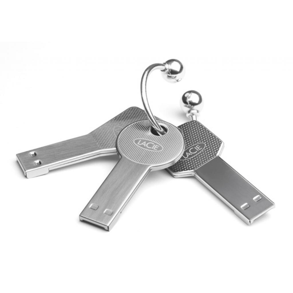 USB флеш накопичувач LaCie 32Gb CooKey (131051) - зображення 4