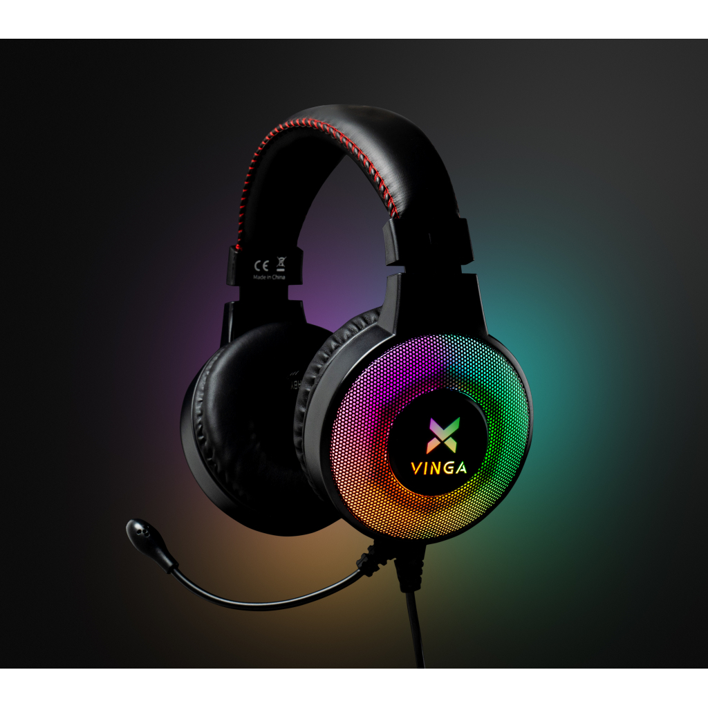 Навушники Vinga HSCU-100 Gaming LED Black (HSCU-100) - зображення 8