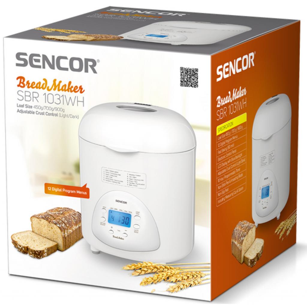 Хлібопічка Sencor SBR 1031 WH (SBR1031WH) - изображение 2