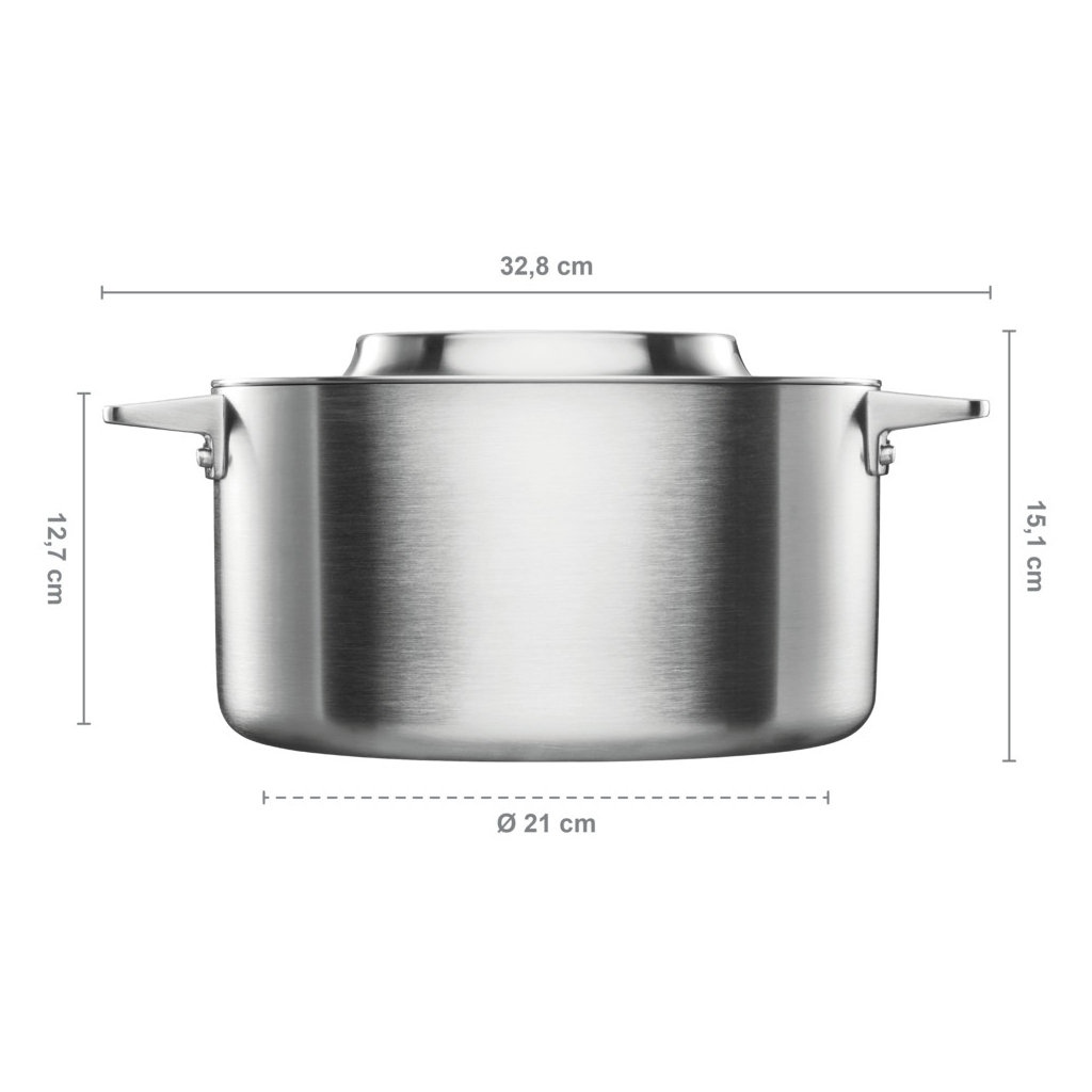 Каструля Fiskars Norden без покриття 5 л (1067640) - зображення 7