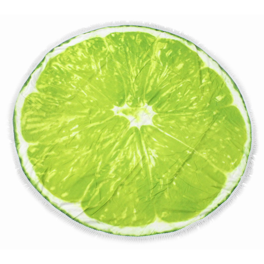 Рушник MirSon пляжний №5067 Summer Time Lime 150x150 см (2200003947755) - зображення 1