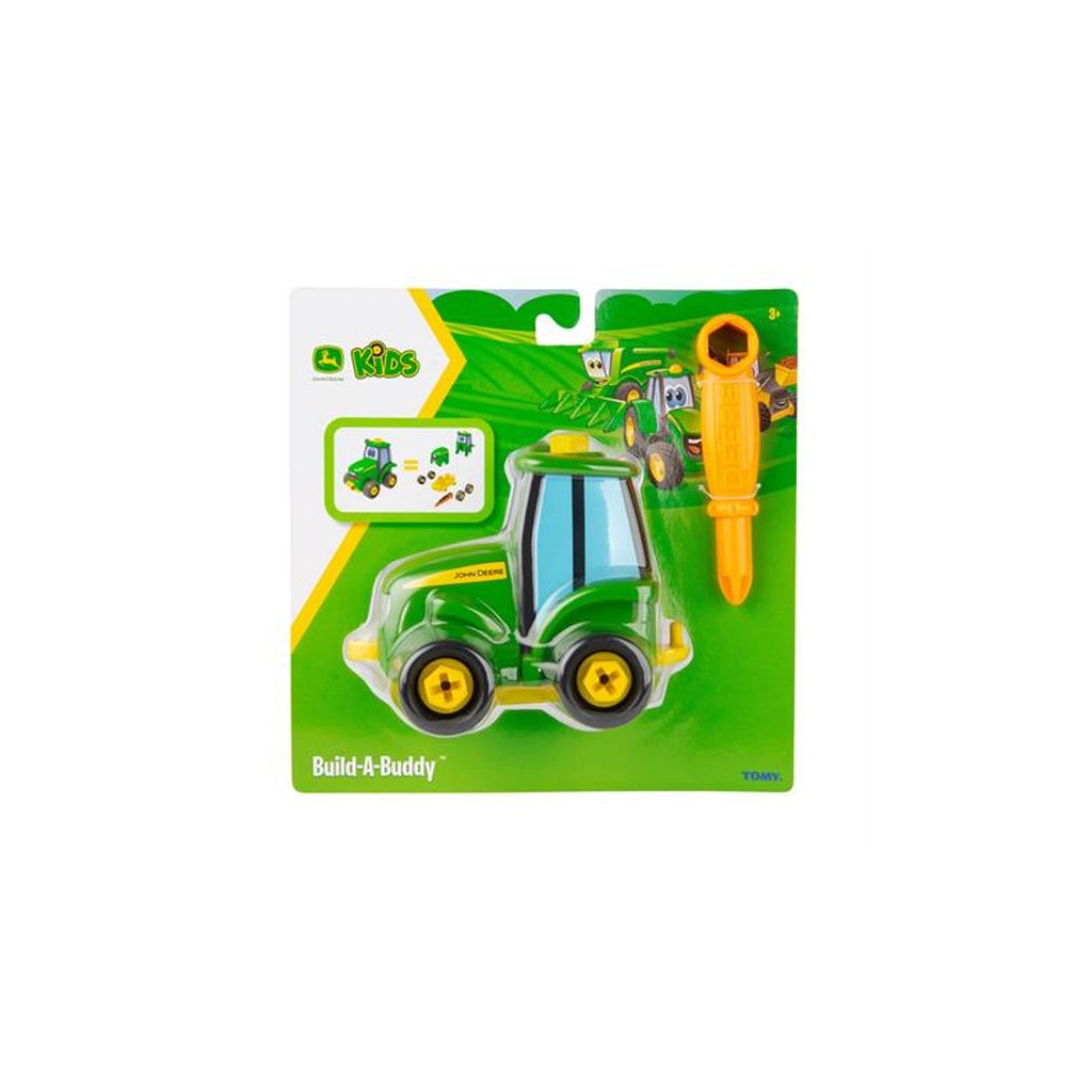 Конструктор John Deere Kids Збери трактор із викруткою (47208) - зображення 1