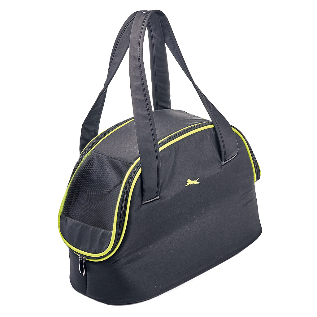 Переноска для тварин Природа "REMY" 40х28х21 см (чорний) (4823082419739) - зображення 1