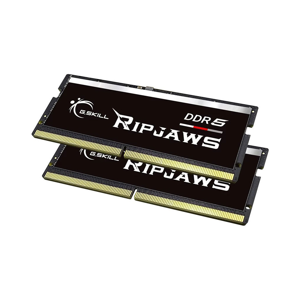 Модуль пам'яті для ноутбука SoDIMM DDR5 32GB (2x16GB) 4800 MHz Ripjaws G.Skill (F5-4800S3434A16GX2-RS) - зображення 3