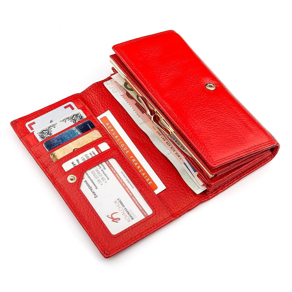 Гаманець Boston Червоний (18493) - зображення 5