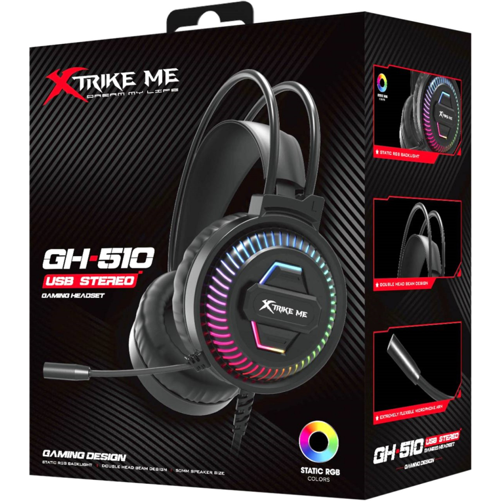 Навушники Xtrike ME GH-510 Black (GH-510) - зображення 5