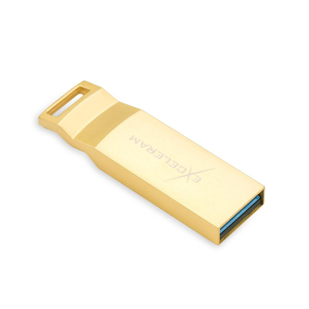 USB флеш накопичувач eXceleram 128GB U2 Series Gold USB 3.1 Gen 1 (EXP2U3U2G128) - зображення 7