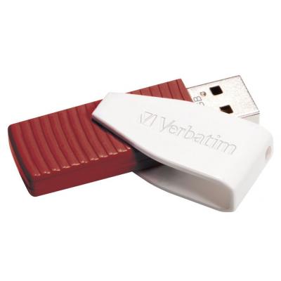 USB флеш накопичувач Verbatim 16GB Swivel Red USB 2.0 (49814) - зображення 5