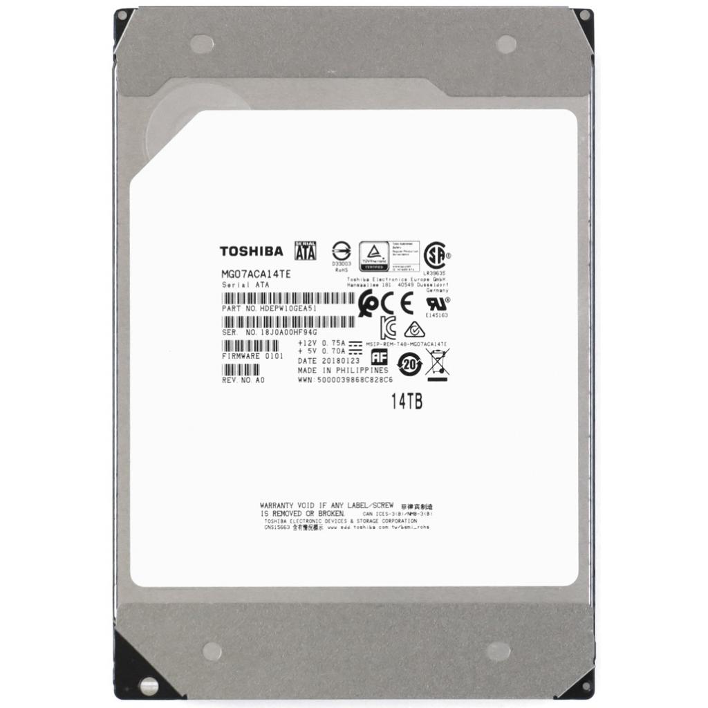 Жорсткий диск для сервера 3.5'' 14TB Toshiba (MG07ACA14TE) - зображення 1