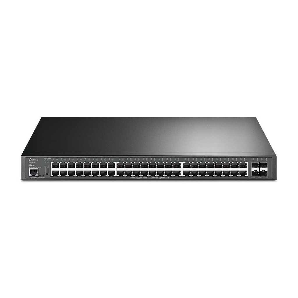 Комутатор мережевий TP-Link TL-SG3452X 48xGE 4x10GE/SFP+ L2 JetStream 19" 1U (TL-SG3452X) - зображення 1