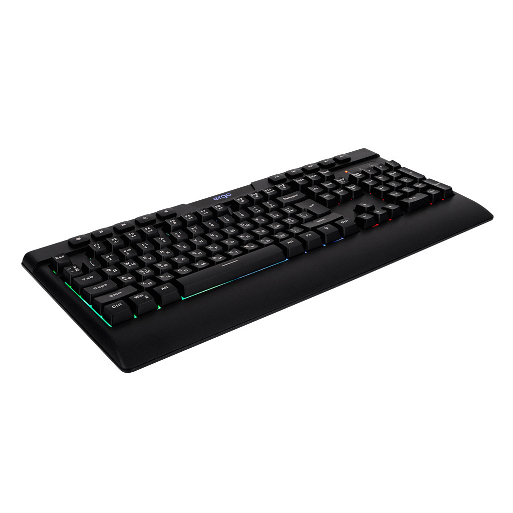 Клавіатура Ergo KB-510 USB Black - зображення 6