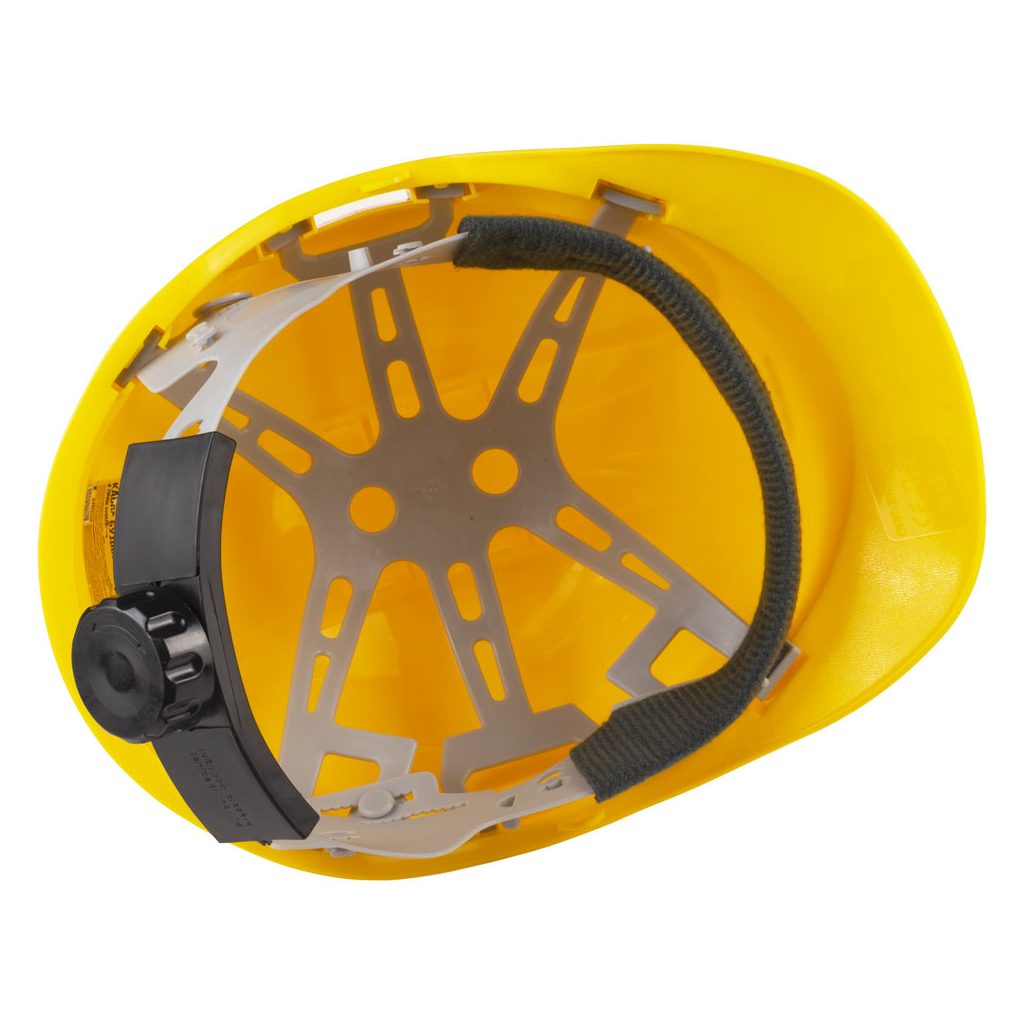 Каска захисна Sigma 8 точок кріплення (жовта) (9414521) - зображення 5