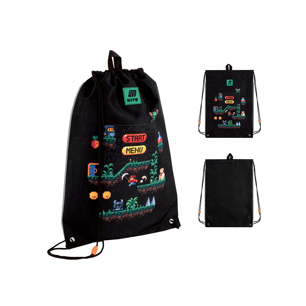 Сумка для взуття Kite 600M Pixel Game (K25-600M-6) - зображення 1