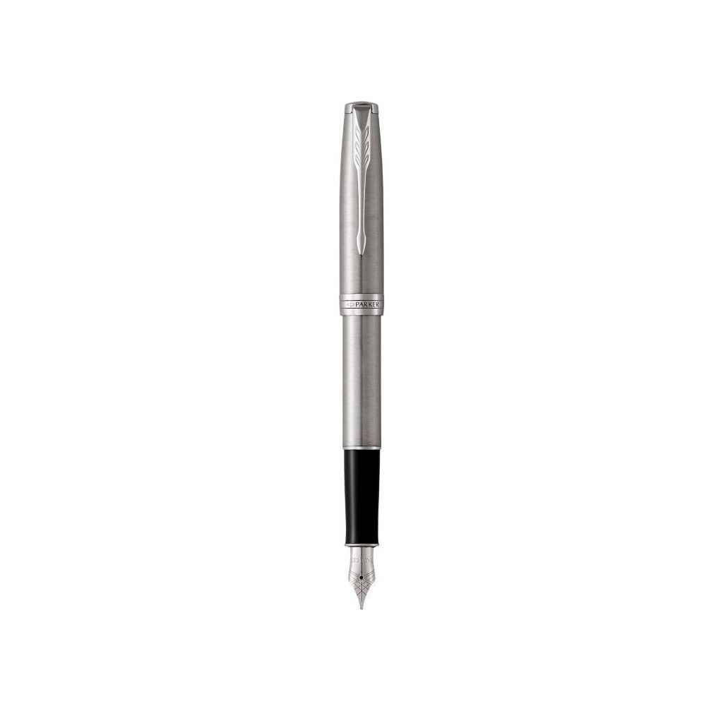 Ручка пір'яна Parker SONNET 17 Stainless Steel CT FP F (84 211) - зображення 1